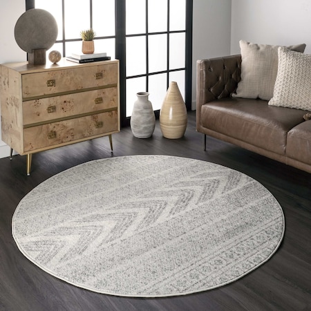 Nuloom Shaina Tribal Area Rug 6ft 7in x 9ft RZBD71A-O6709